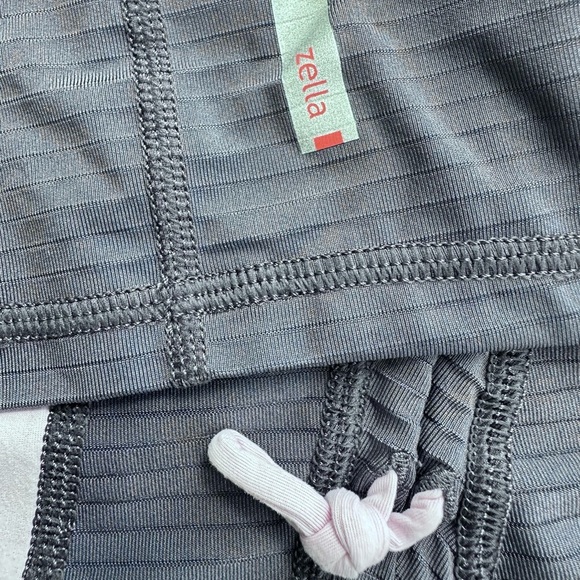 Zella Run Ruched Racerback Tank Top Adjustable Ruching Size Large - Picture 11 of 16